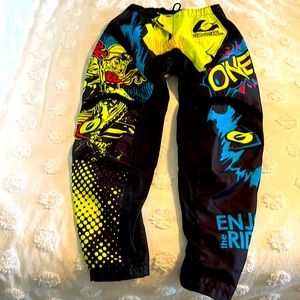 O’Neal unisex racing off road Element youth Villian pant size 28